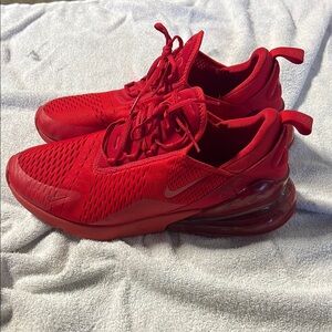 Nike Men's Red Athletic Shoes